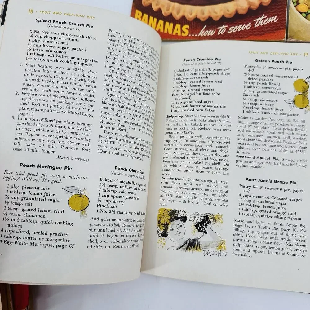 Vintage Good Housekeeping's Company Meals & Buffets Pie CIA CASSEROLE Cookbooks